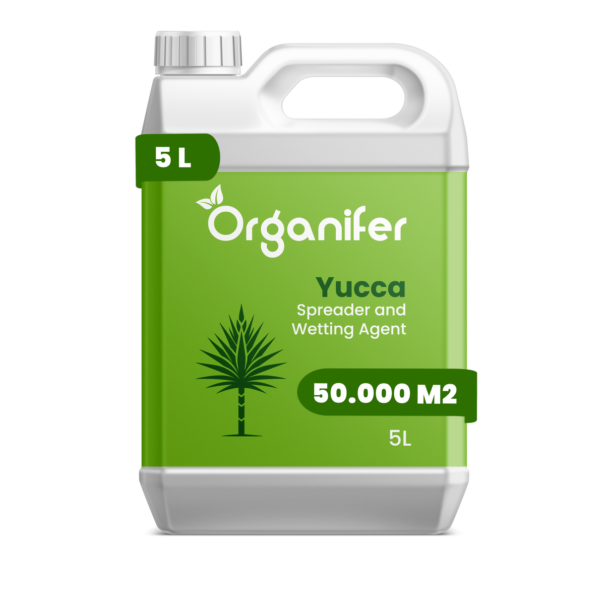 8719958992610 Yucca Uitvloeier – Wetting Agent – 5L voor 50.000 m2 labels