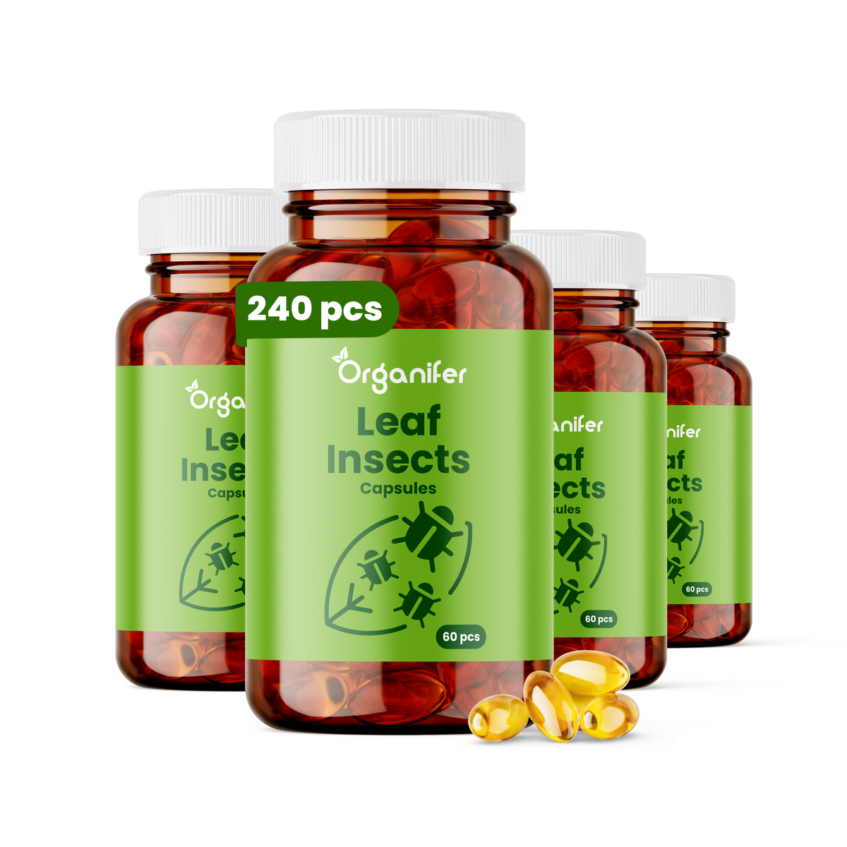 Κάψουλες Leaf Insect - συσκευασία 240 τεμαχίων