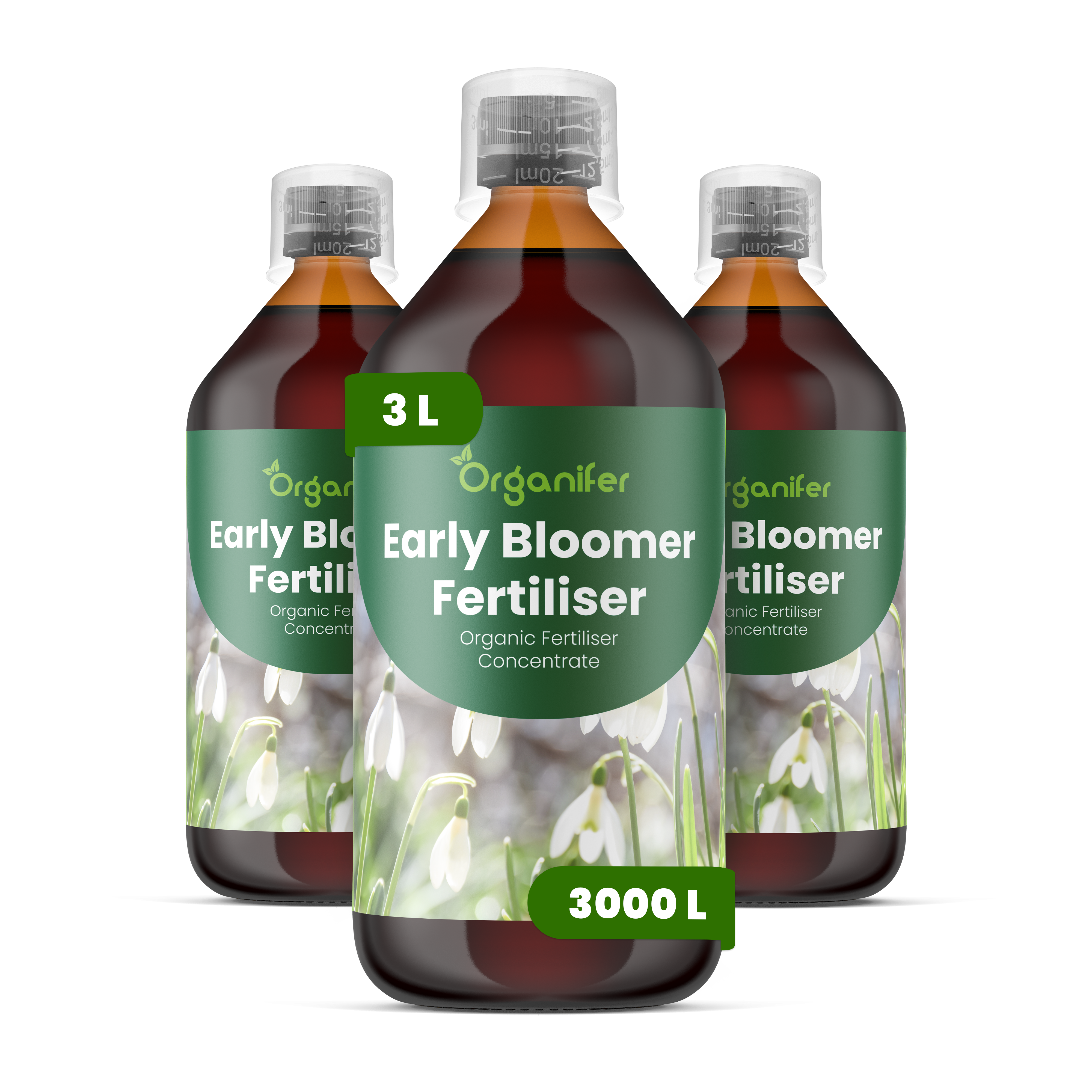 Concime Liquido per Piante a Fioritura Precoce – 3x1 litro