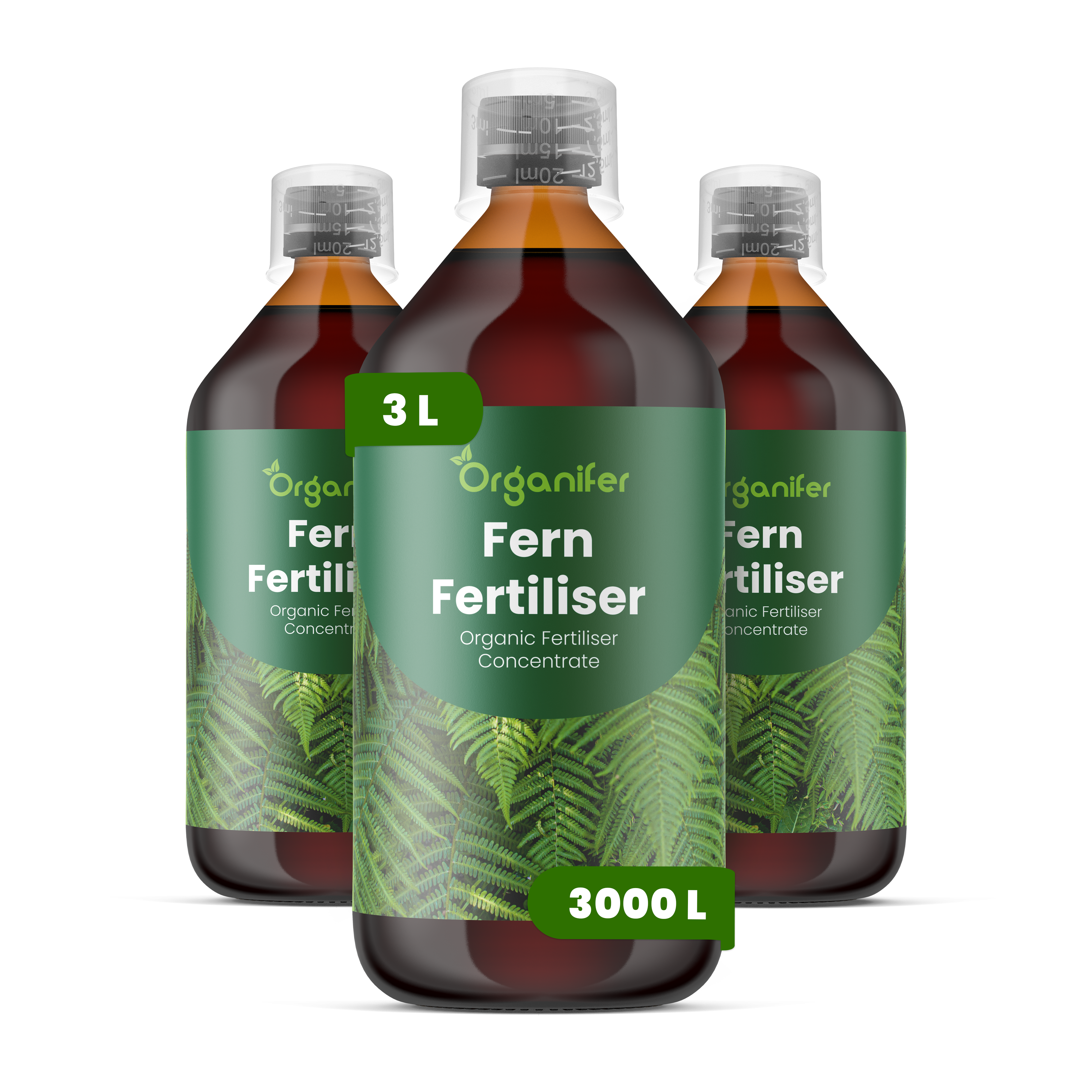 Течен тор за папрати – 3x1 литър