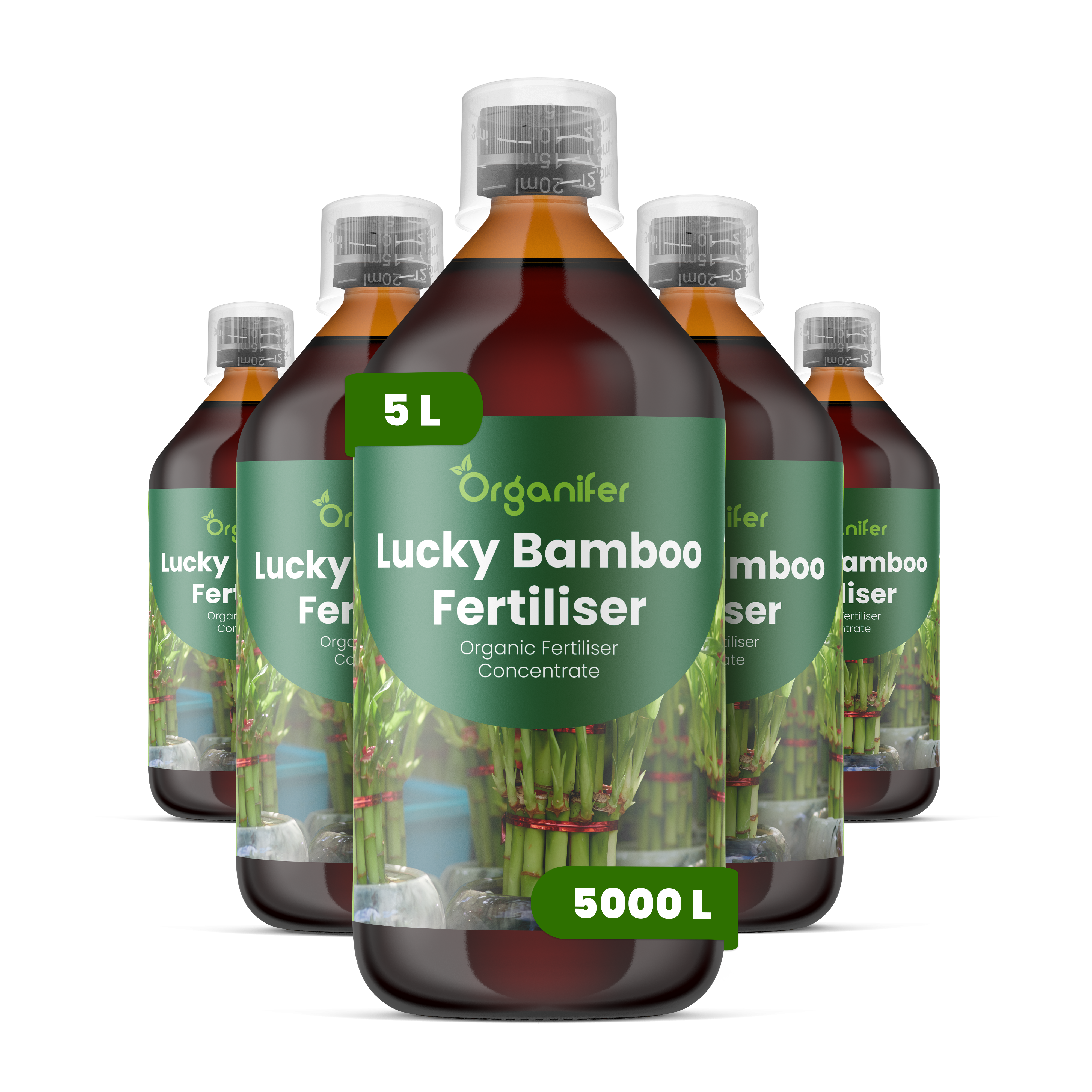 folyékony Szerencsés Bambusz tápoldat - Készlet 5x1 liter