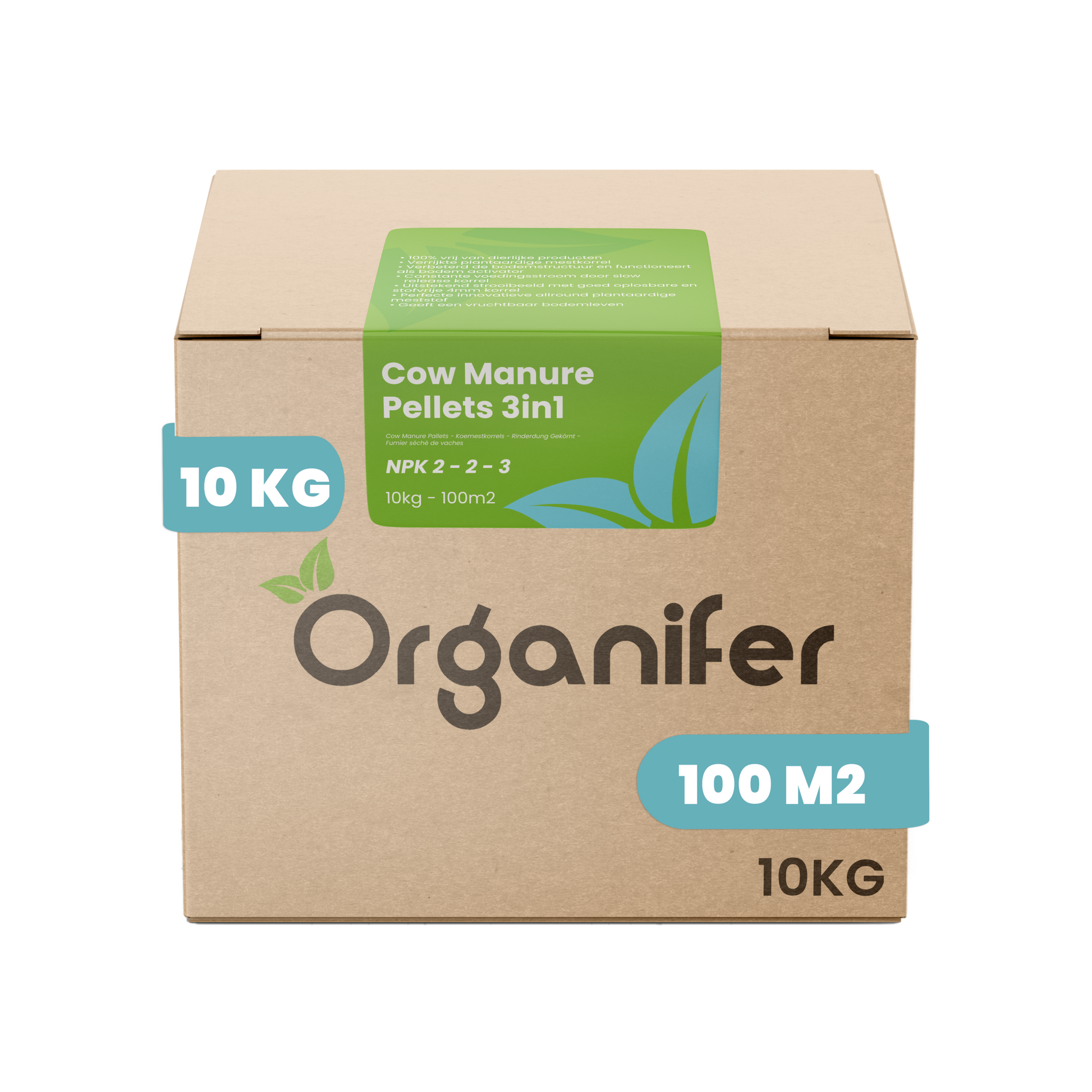 8719958213838 Cow Manure Pellets 3in1 (10 kg - for 100 m2) Labels