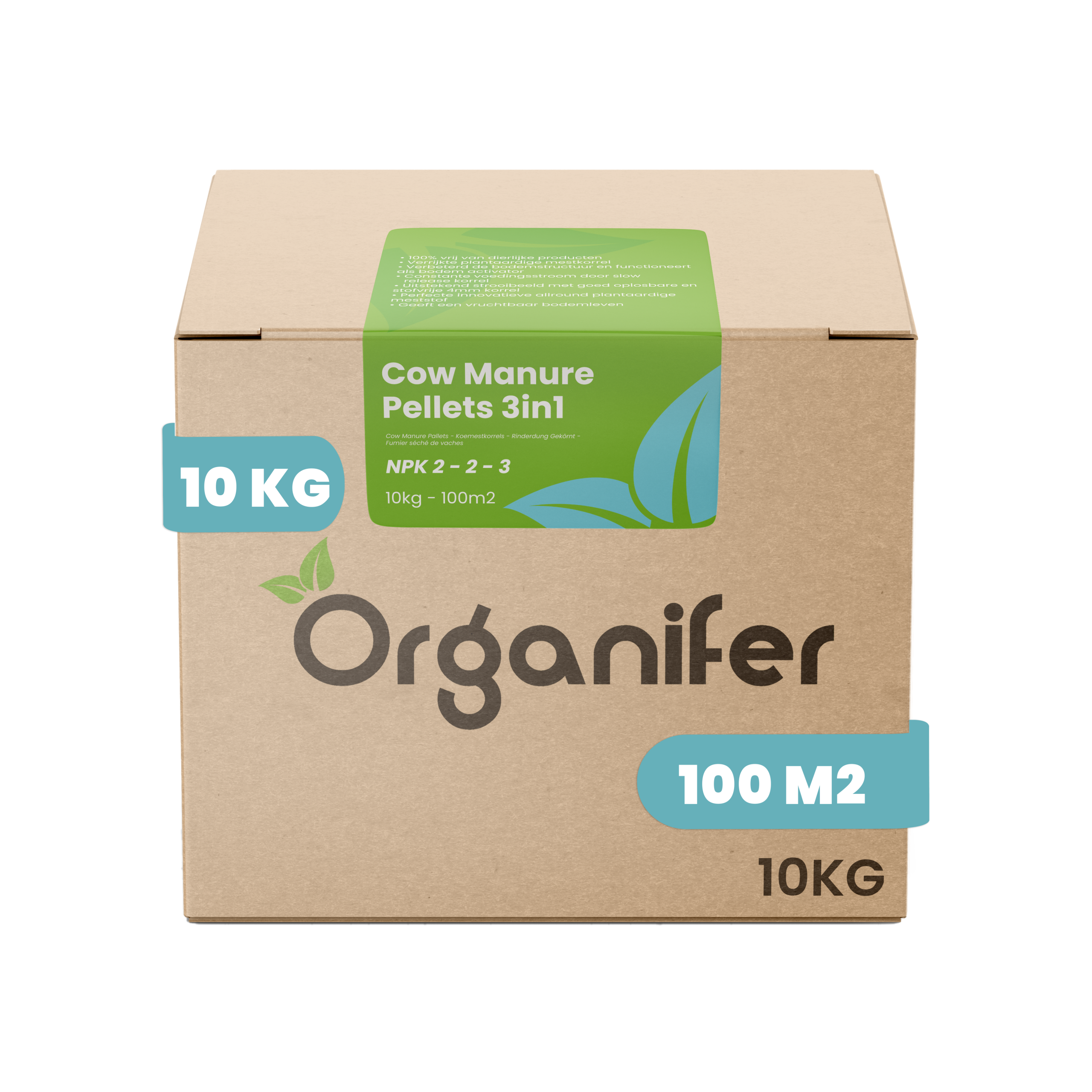 8719958213838 Cow Manure Pellets 3in1 (10 kg - for 100 m2) Labels