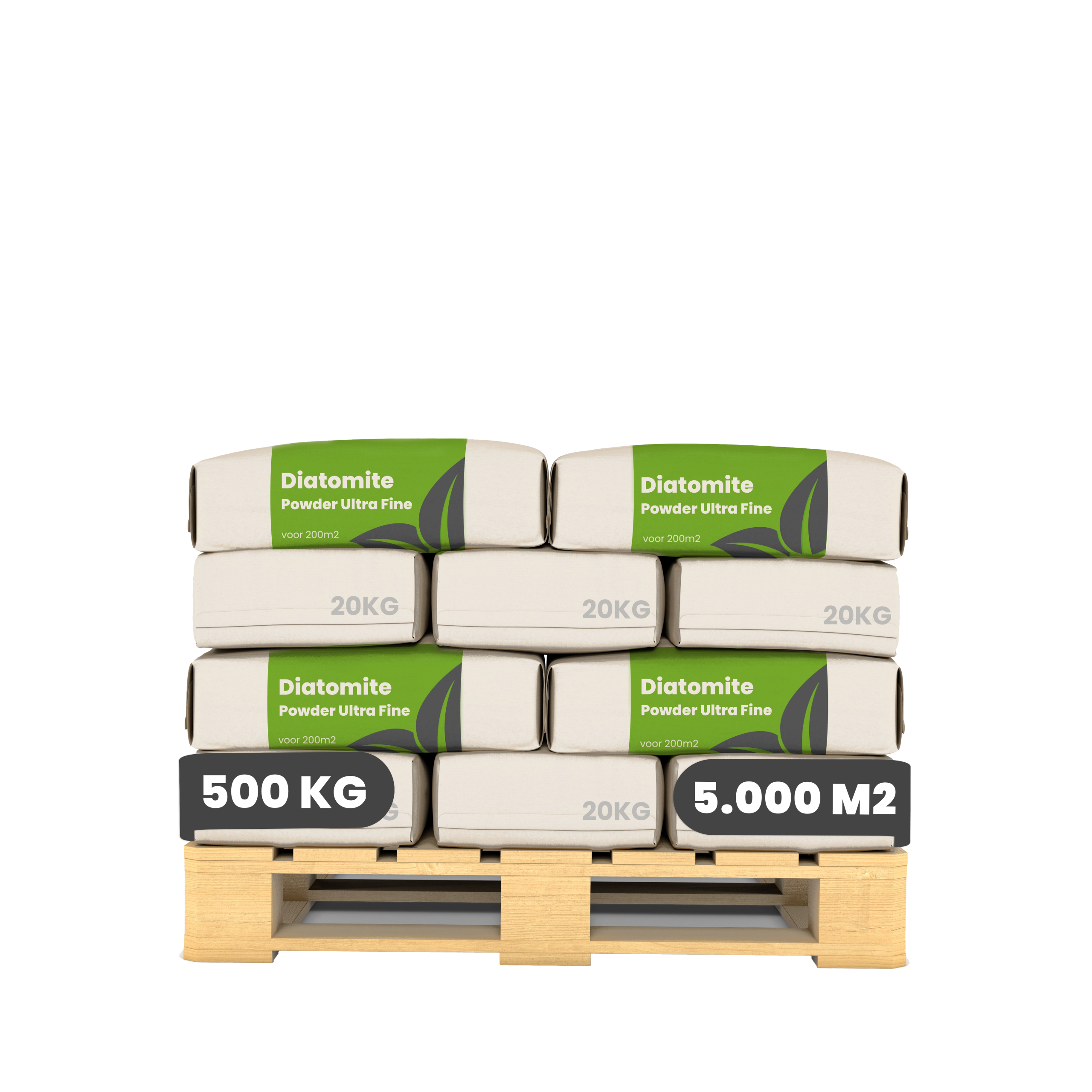 8719958993563_20x20kg_Diatomite_Powder_Ultra_Fine_500kg Labels