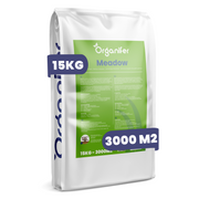 8719958997479 Organifer Meadow 15kg - 3000m2 Premium Grass Seed Labels