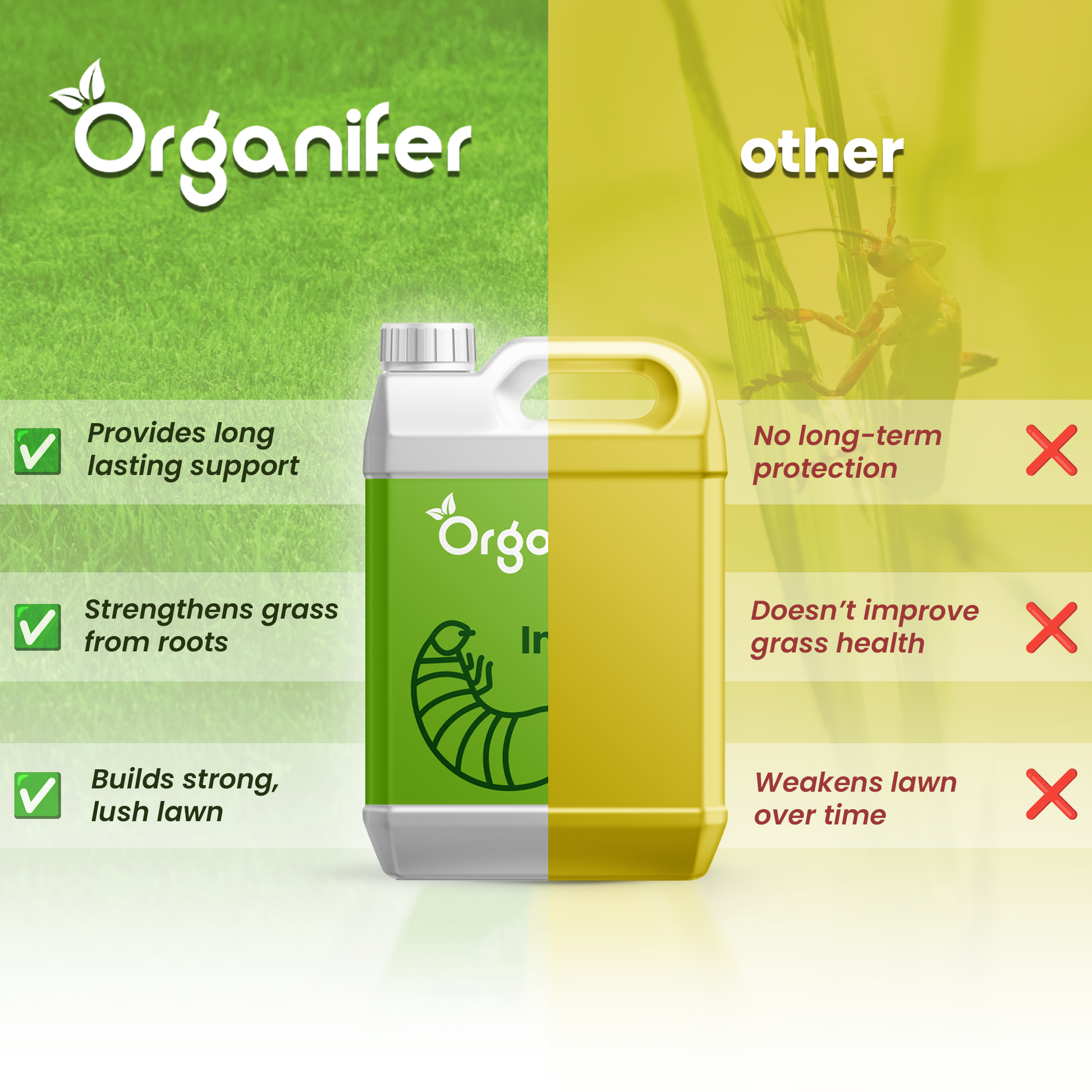 Grass Insects Concentrate comparison