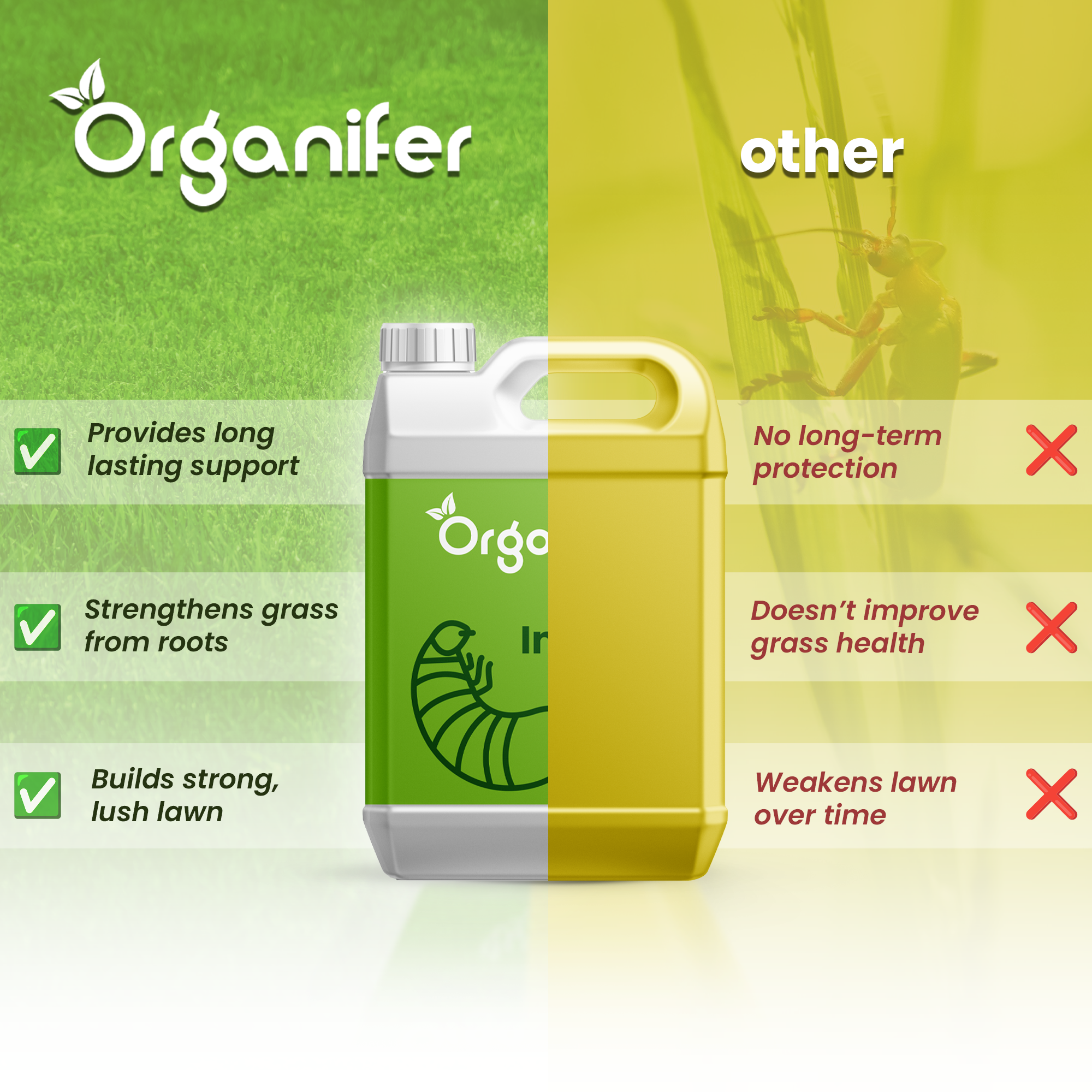 Grass Insects Concentrate comparison