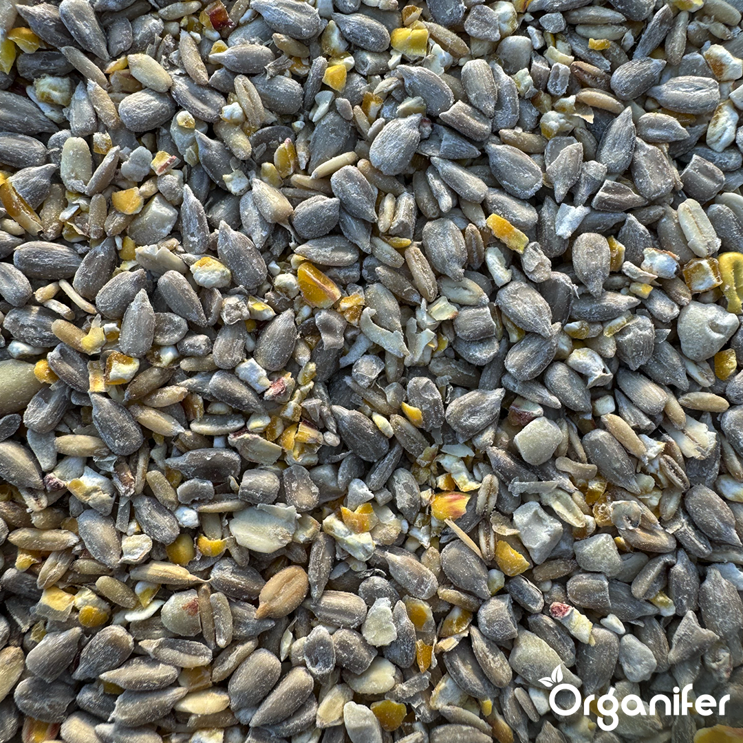 Fuglefoder til havefugle - Høj energi, ingen rod, ingen spiring (5 kg)