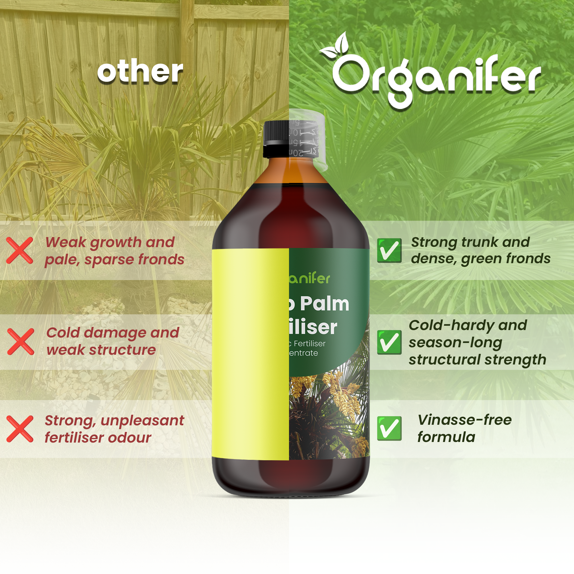 organifer hemp palm comparison
