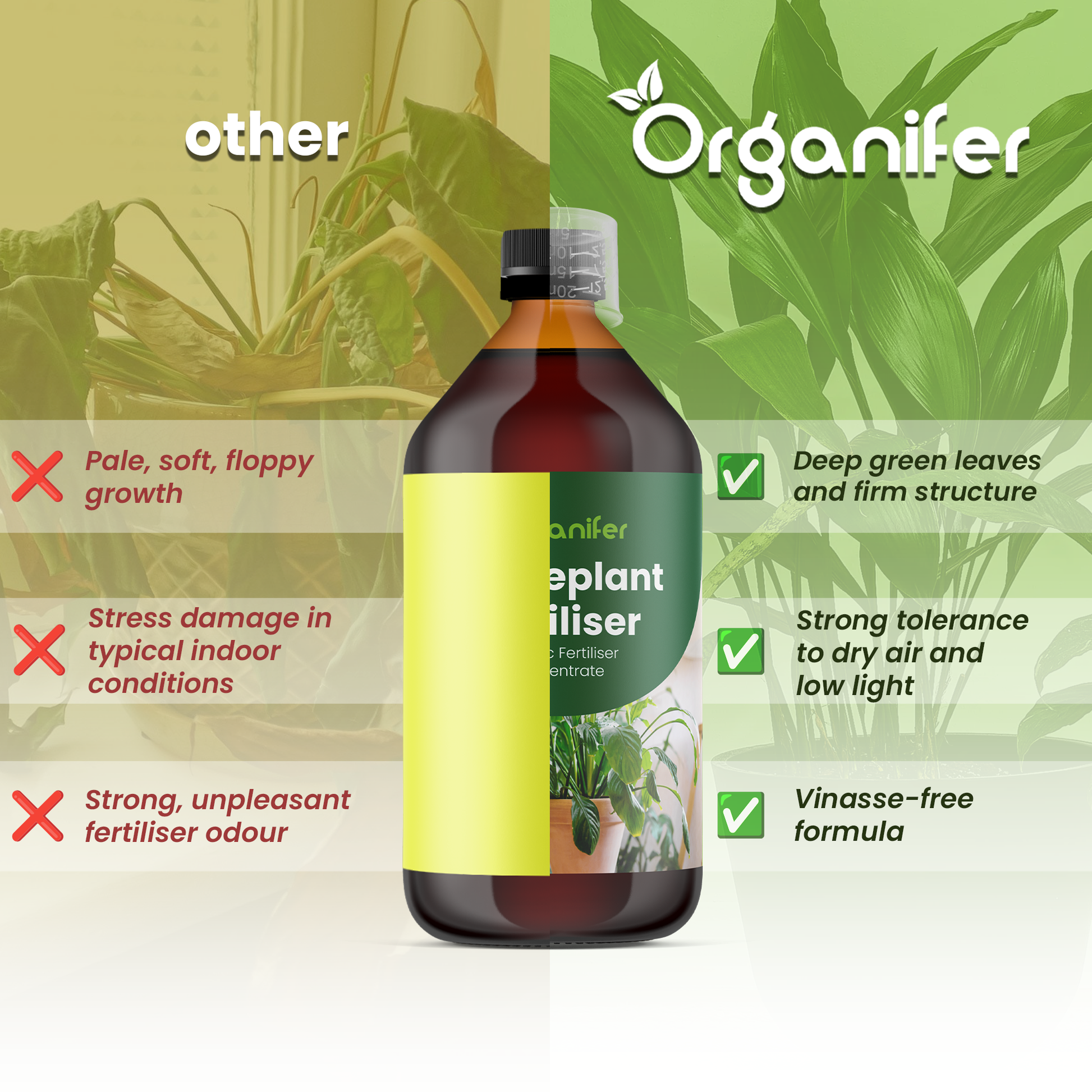 liquid fertiliser Houseplant  comparison