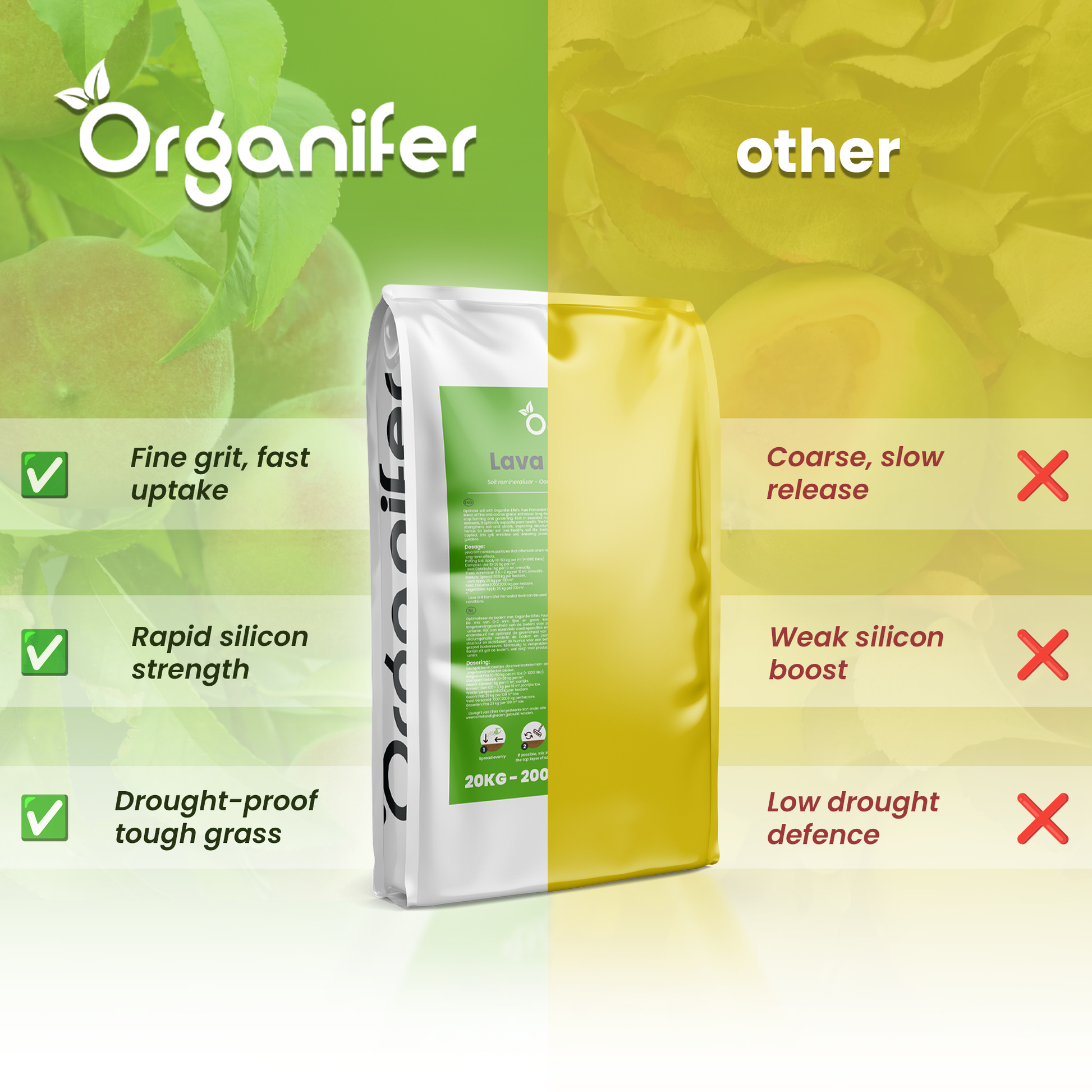 Lava Grit from Eifel Primordial Rock compare