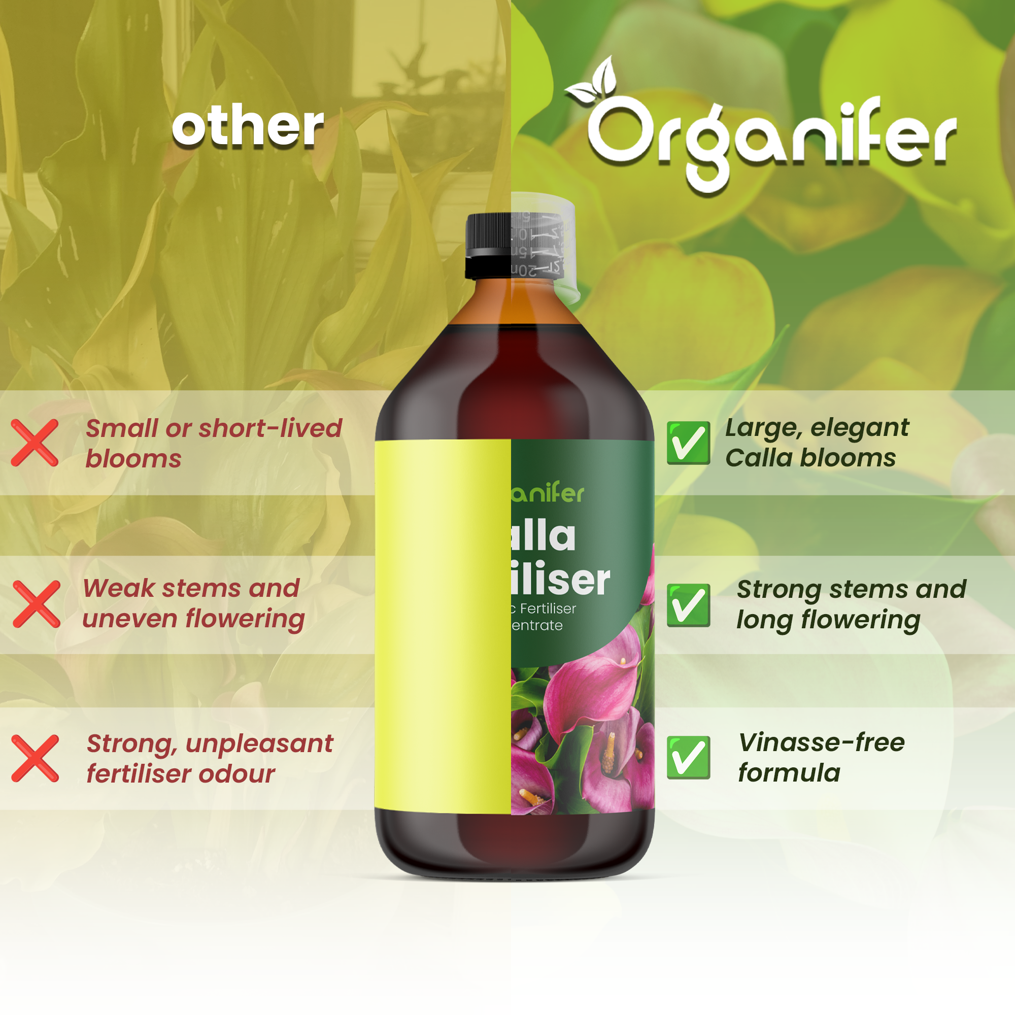 Organifer Calla Liquid Fertiliser - 1 liter 8719958000636 3