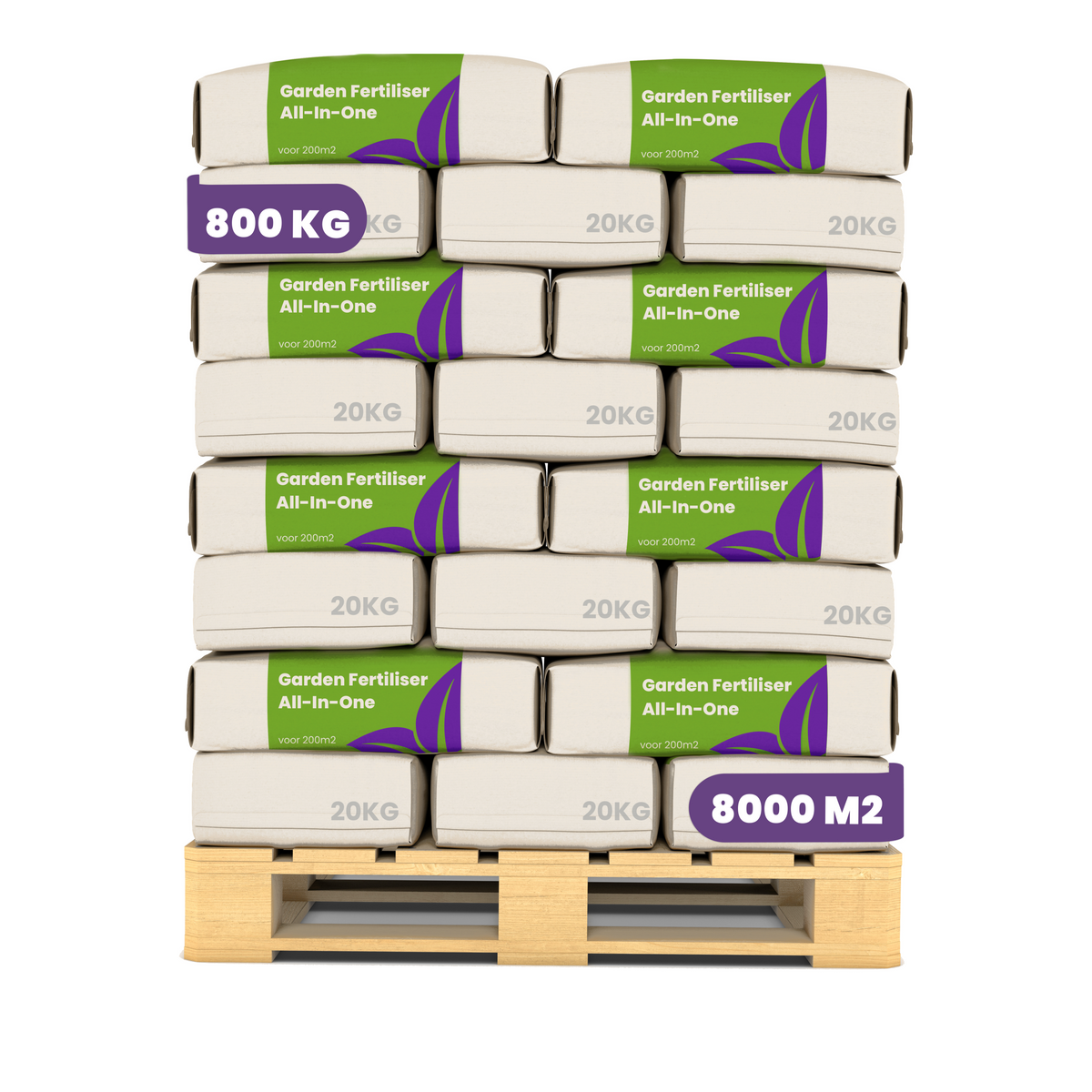 8719958999534_Garden_Fertiliser_All-In-One_40_zakken_8_lagen labels