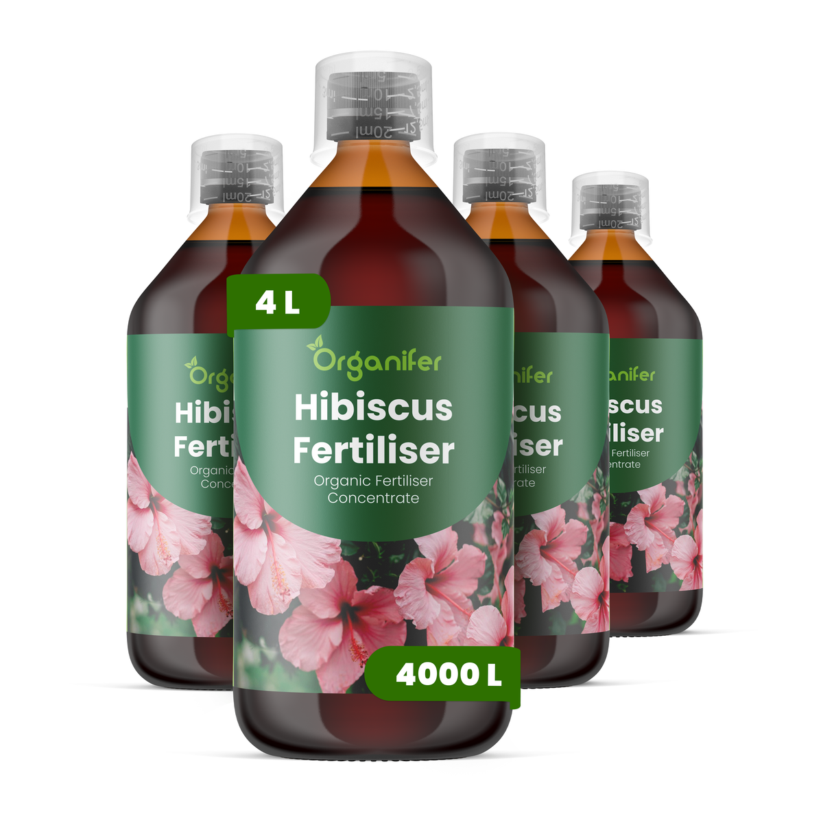 Organifer Garden Hibiscus Liquid Fertiliser - Set 4x1 liter 8719958007024 1