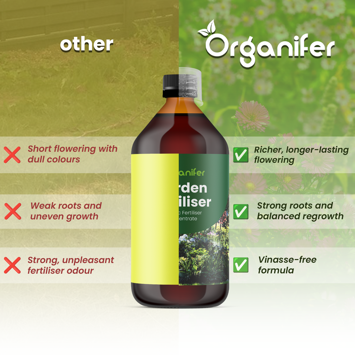 organnifer garden comparison english