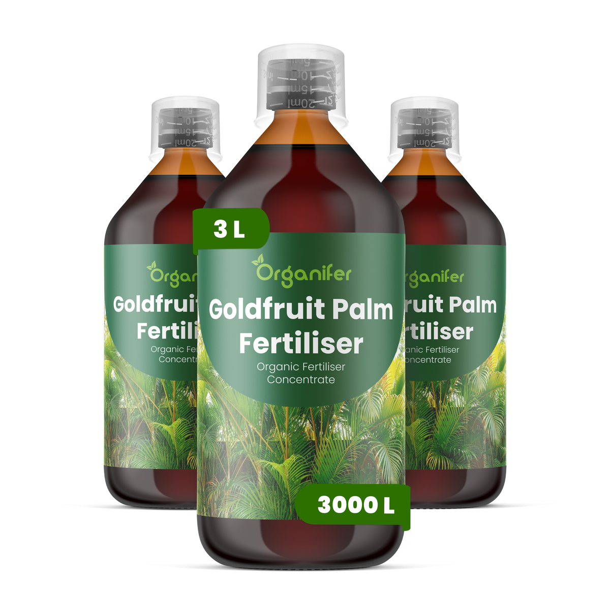 Organifer Goldfruit Palm Liquid Fertiliser - Set 3x1 liter 8719958006690 1