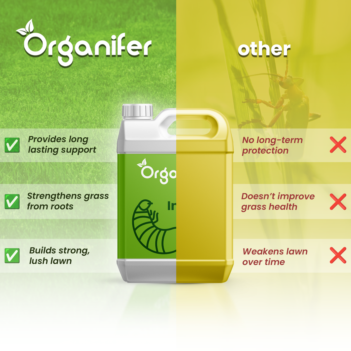 Grass Insects Concentrate comparison